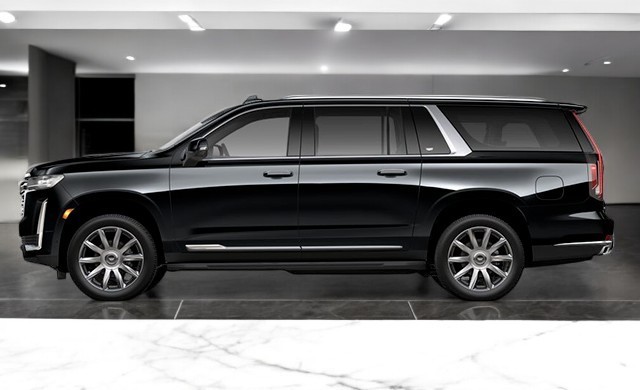 Cadillac Escalade ESV Black-Photoroom (1) Cadillac Escalade